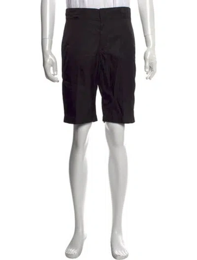Pre-owned Prada 2019 Flat Front Shorts In Blue