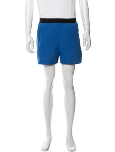 Pre-owned Prada 2019 Jogger Shorts In Blue