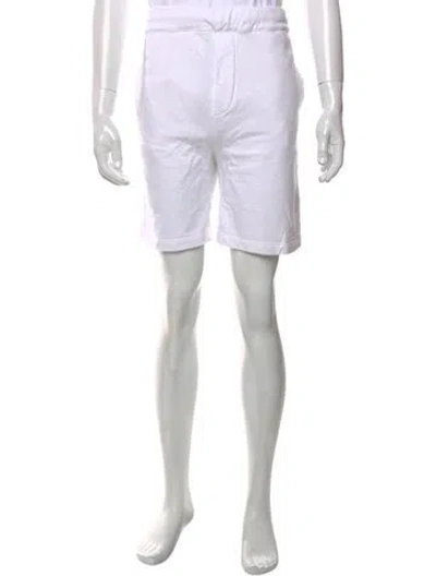 Pre-owned Prada 2019 Jogger Shorts In White
