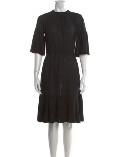 Pre-owned Prada 2019 Knee-length Dress In Black