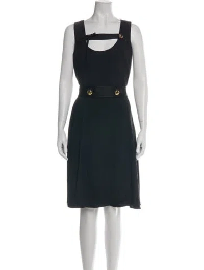 Pre-owned Prada 2019 Knee-length Dress In Black