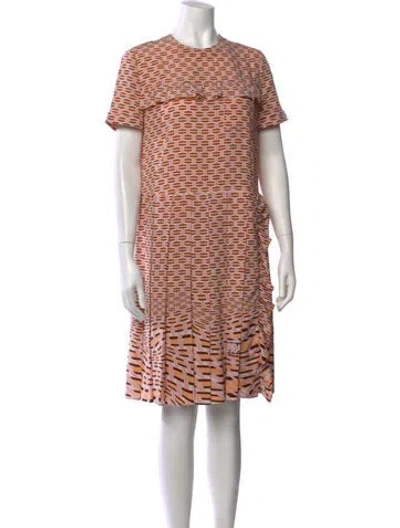 Pre-owned Prada 2019 Knee-length Dress In Pink