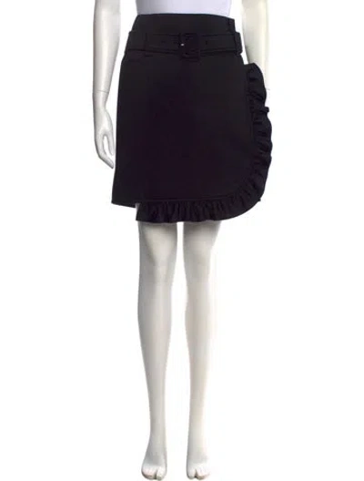 Pre-owned Prada 2019 Knee-length Skirt In Black