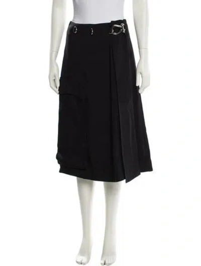 Pre-owned Prada 2019 Knee-length Skirt In Black