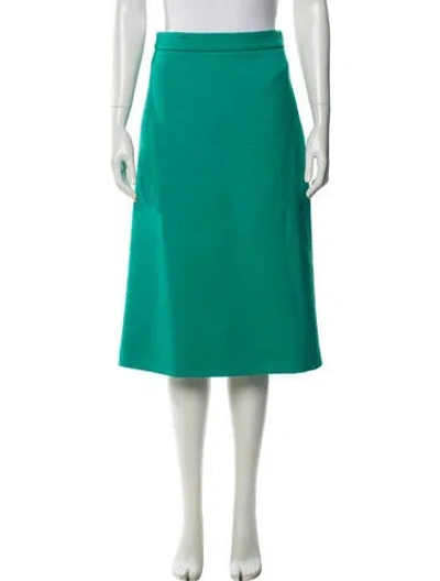 Pre-owned Prada 2019 Knee-length Skirt In Green