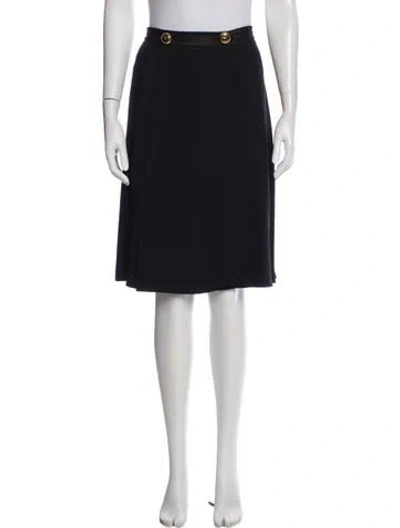 Pre-owned Prada 2019 Knee-length Skirt W/ Tags In Black