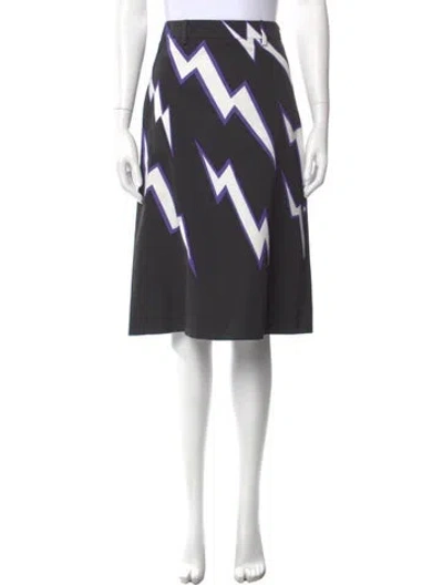 Pre-owned Prada 2019 Knee-length Skirt W/ Tags In Gray