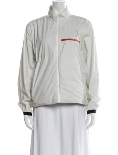 Pre-owned Prada 2019 Linea Rossa Jacket In Neutrals