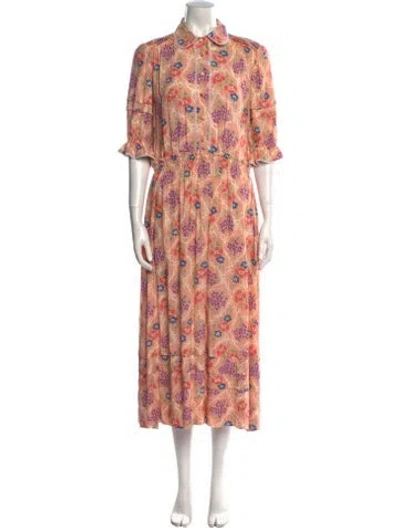 Pre-owned Prada 2019 Long Dress In Pink