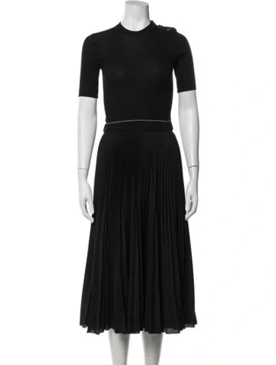 Pre-owned Prada 2019 Midi Length Dress In Blue