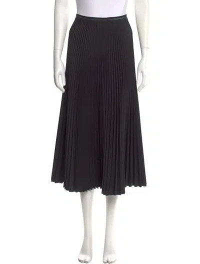 Pre-owned Prada 2019 Midi Length Skirt In Black