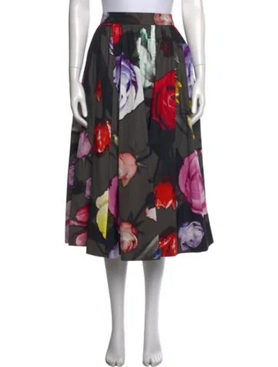 Pre-owned Prada 2019 Midi Length Skirt In Gray