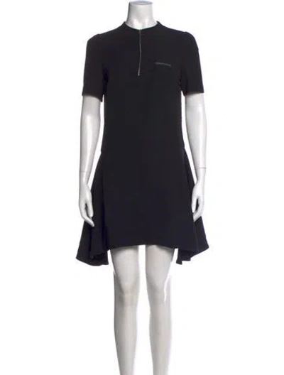 Pre-owned Prada 2019 Mini Dress In Black