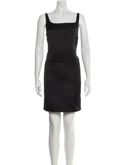 Pre-owned Prada 2019 Mini Dress In Black