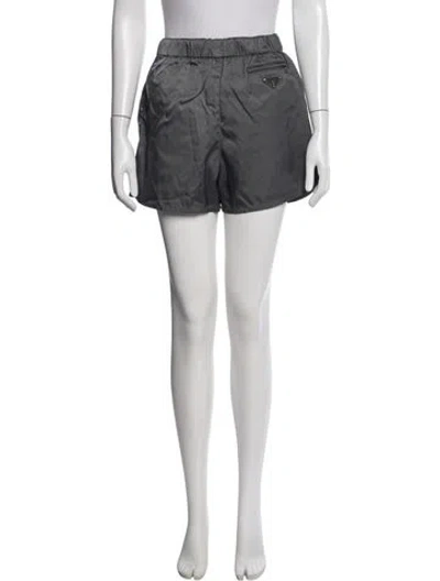 Pre-owned Prada 2019 Mini Shorts In Gray