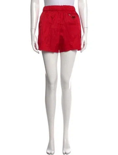 Pre-owned Prada 2019 Mini Shorts In Red