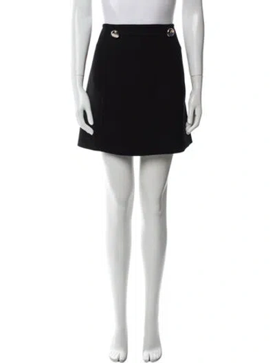 Pre-owned Prada 2019 Mini Skirt In Black