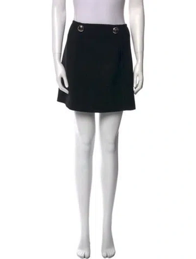 Pre-owned Prada 2019 Mini Skirt In Black