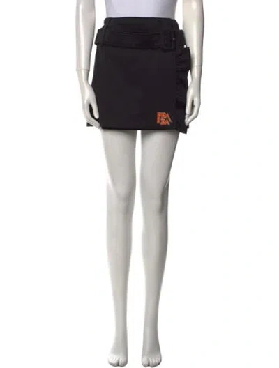 Pre-owned Prada 2019 Mini Skirt In Black