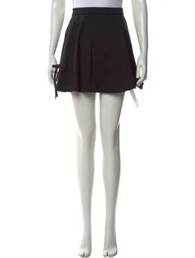 Pre-owned Prada 2019 Mini Skirt In Black