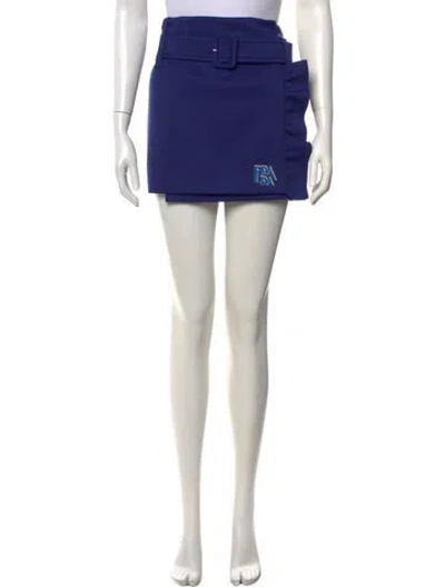 Pre-owned Prada 2019 Mini Skirt In Blue