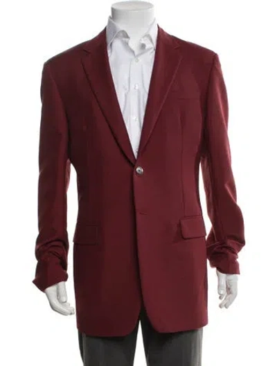 Pre-owned Prada 2019 Mohair Jacket In Red