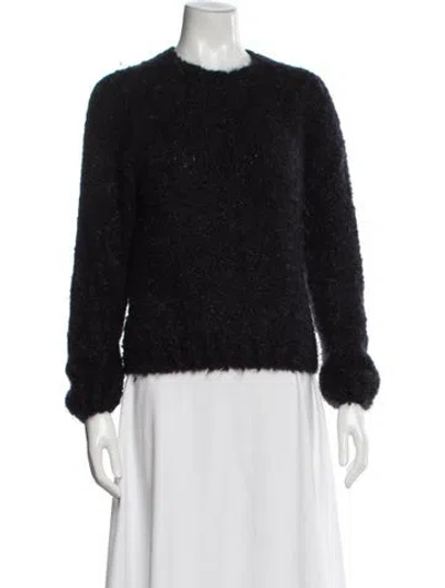 Pre-owned Prada 2019 Mohair Sweater In Blue