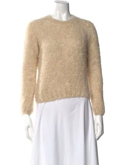 Pre-owned Prada 2019 Mohair Sweater In Neutral