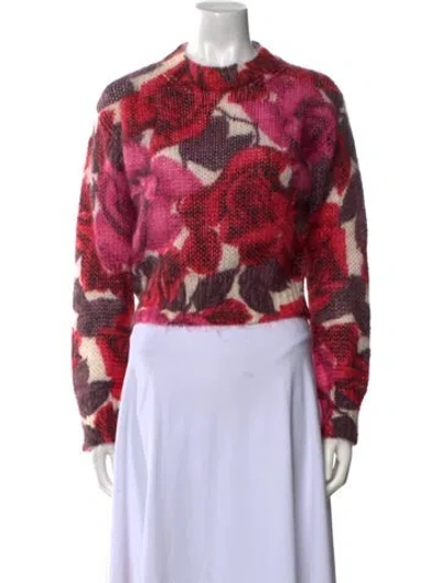 Pre-owned Prada 2019 Mohair Sweater In Pink