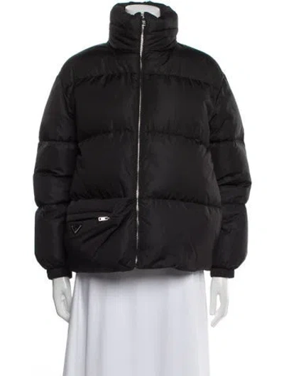 Pre-owned Prada 2019 Nylon Down Jacket In Multi