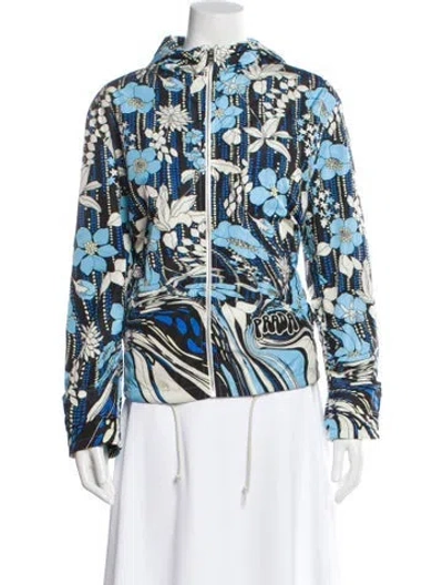 Pre-owned Prada 2019 Nylon Jacket In Blue