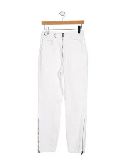 Pre-owned Prada 2019 Straight Leg Jeans In White