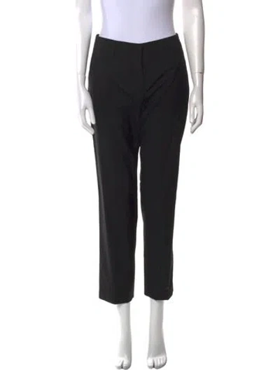 Pre-owned Prada 2019 Straight Leg Pants In Black