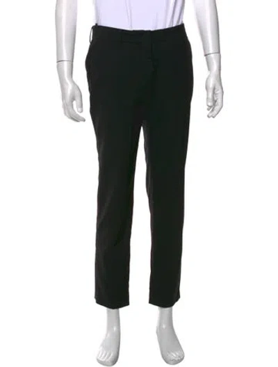 Pre-owned Prada 2019 Straight Leg Pants In Black