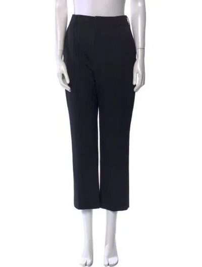 Pre-owned Prada 2019 Straight Leg Pants In Black