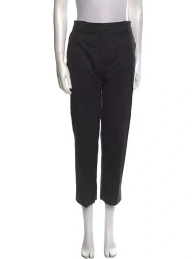 Pre-owned Prada 2019 Straight Leg Pants In Black