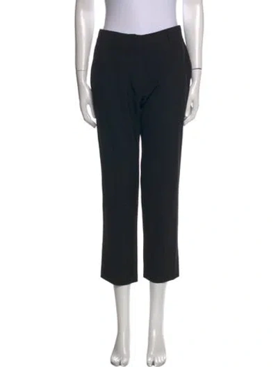Pre-owned Prada 2019 Straight Leg Pants In Black