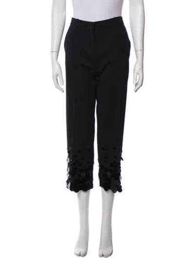 Pre-owned Prada 2019 Straight Leg Pants In Black