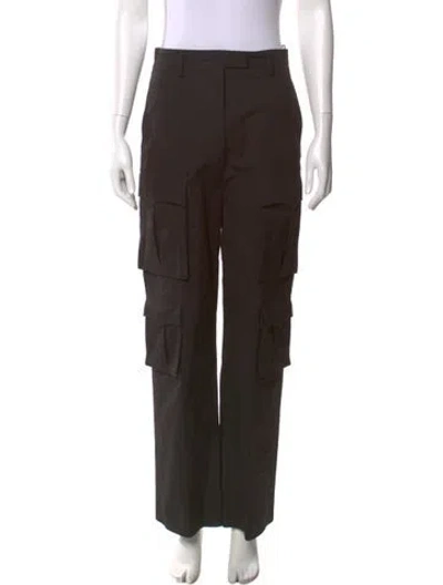Pre-owned Prada 2019 Straight Leg Pants In Black
