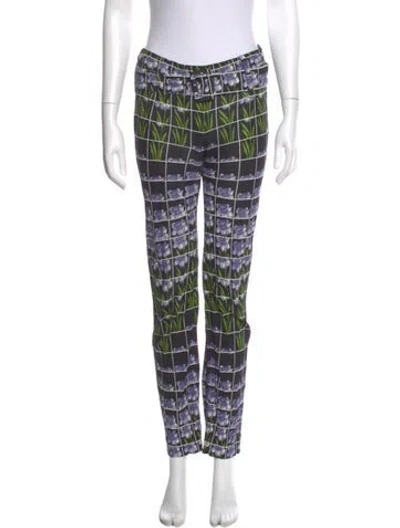 Pre-owned Prada 2019 Straight Leg Pants In Black