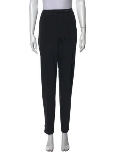 Pre-owned Prada 2019 Straight Leg Pants In Black
