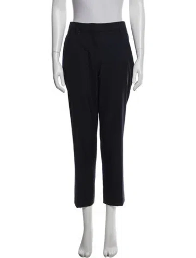 Pre-owned Prada 2019 Straight Leg Pants In Black