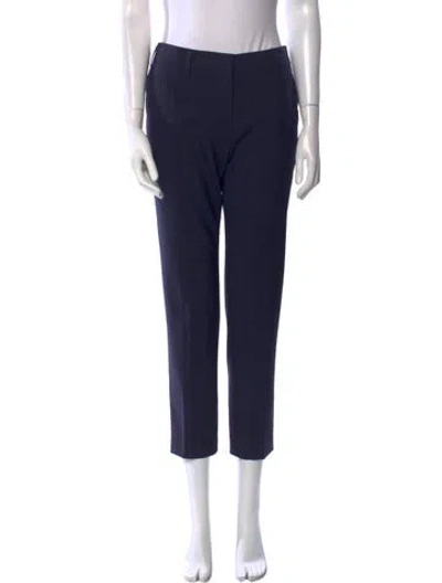 Pre-owned Prada 2019 Straight Leg Pants In Blue