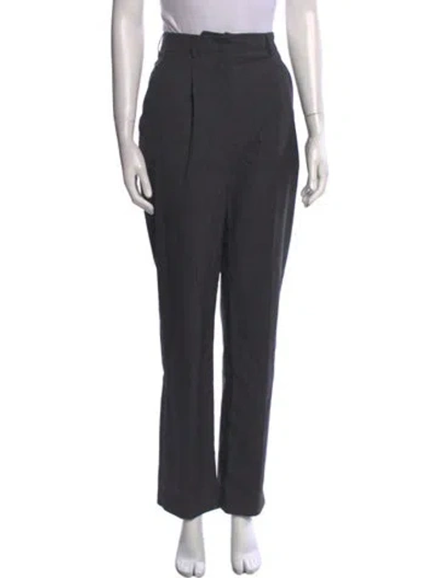 Pre-owned Prada 2019 Straight Leg Pants In Gray