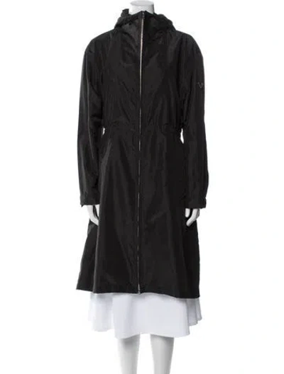 Pre-owned Prada 2019 Trench Coat In Black