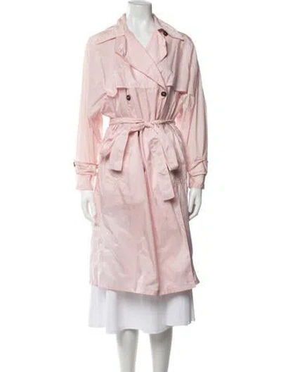 Pre-owned Prada 2019 Trench Coat In Pink
