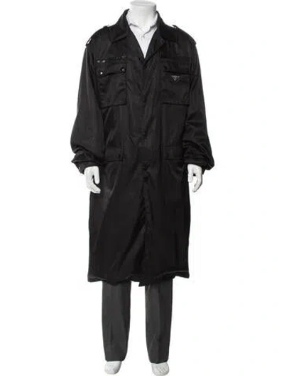 Pre-owned Prada 2019 Utility Jacket In Black