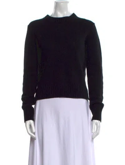 Pre-owned Prada 2019 Virgin Wool Sweater In Black