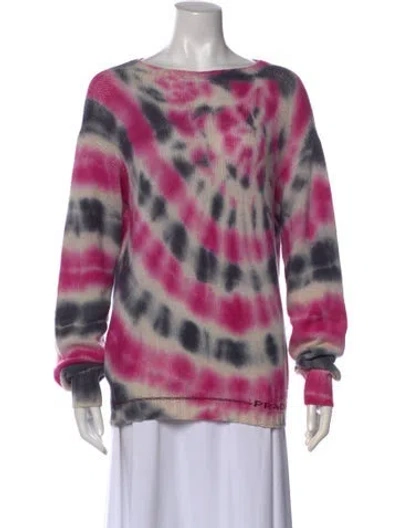 Pre-owned Prada 2019 Virgin Wool Sweater In Multi