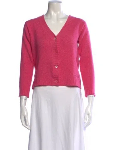 Pre-owned Prada 2019 Virgin Wool Sweater In Pink